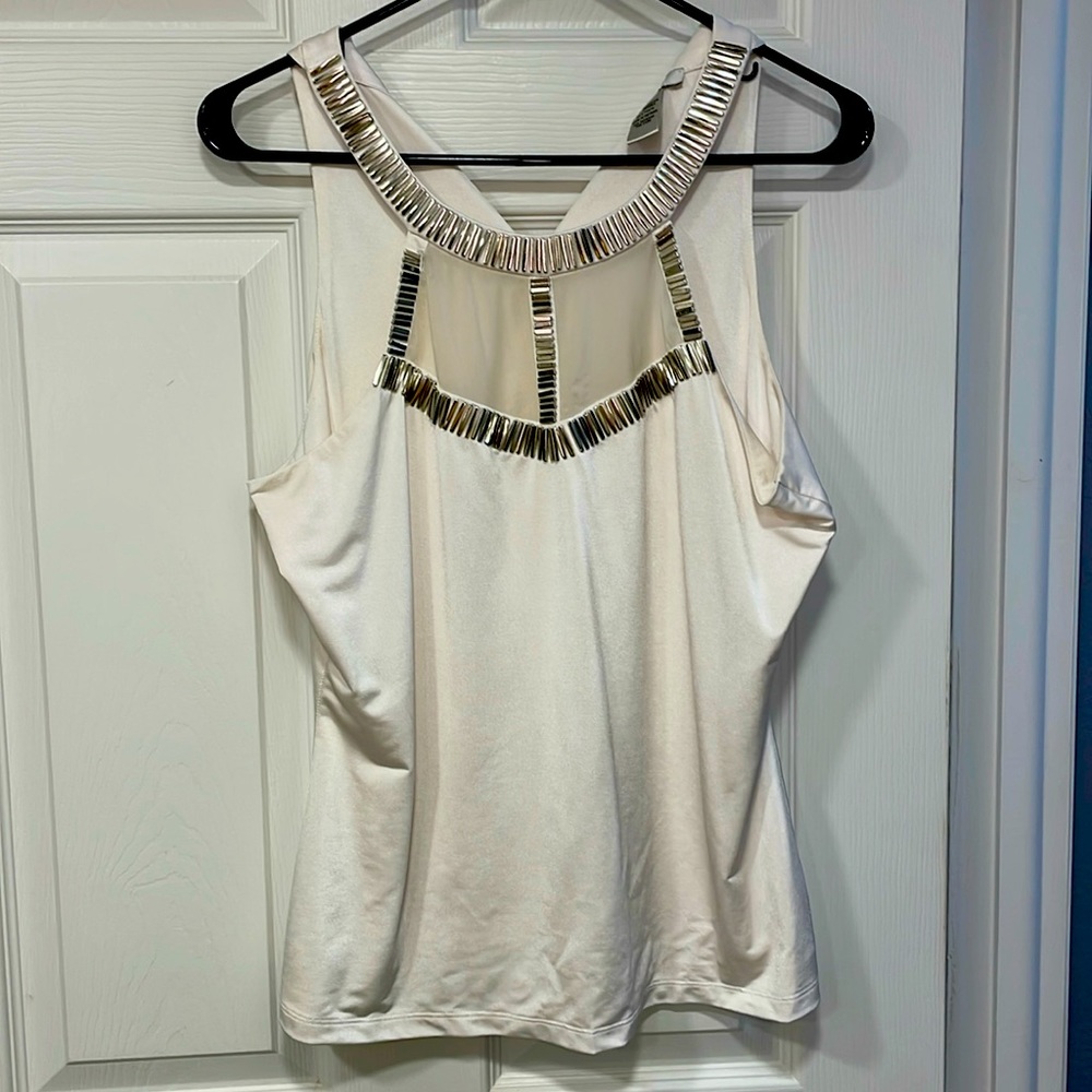 White lace on top